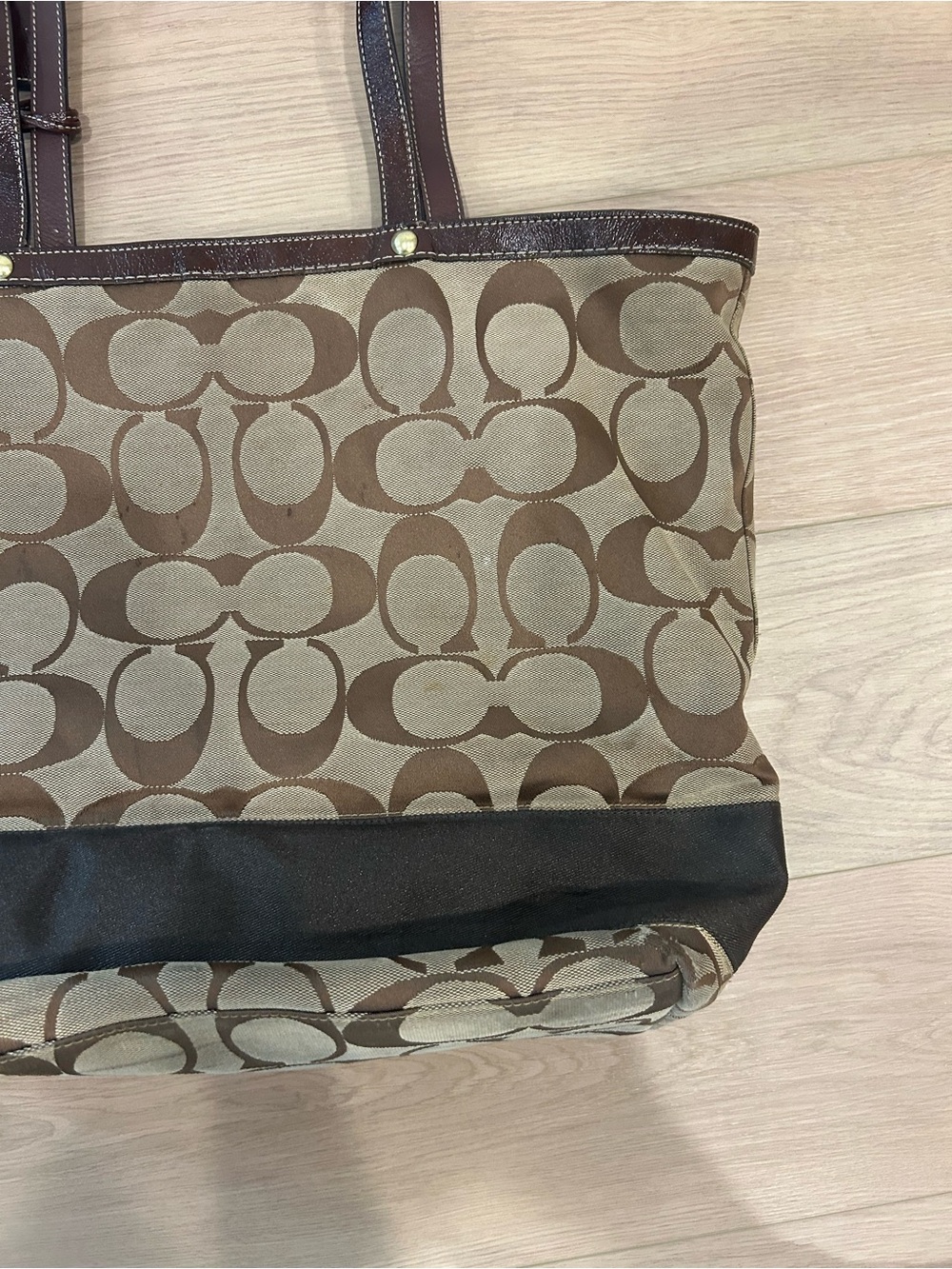 Coach Brown Leather Luxury Bag ๐๐ค - Picture 7 of 9